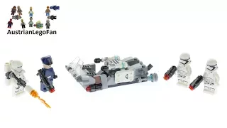 Lego Star Wars 75166 First Order Transport Speeder Battle Pack - Lego Speed Build Review