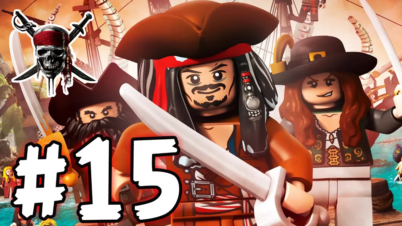 LEGO Pirates of the Caribbean Walkthrough Part 15 - The Maelstrom (At World's End Finale). 