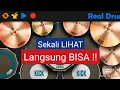 Download Lagu TUTORIAL PALING DASAR BERMAIN REAL DRUM BAGI PEMULA