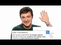 Josh Hutcherson Answers the Web s Most Searched Questions WIRED