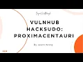 Cyber Security Penetration Test CTF Vulnhub Hacksudo ProximaCentauri Port Knocking Python