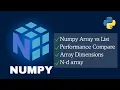 Why NumPy is So Much Faster Than Python Lists Insane Speed