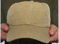 Blank 'DADDY STRAPBACK' Khaki Hat Zephyr
