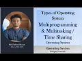 Multiprogramming and Multitasking Time Sharing Types of operating system Bangla Tutorial