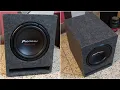 12 inch Subwoofer Build | 24Hz Deep Bass Enclosure | Timelapse