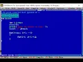 C Program to Print inverted Half Pyramid of