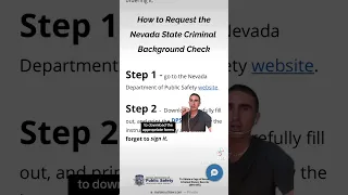 How to Get Your Nevada Criminal History Record Easily