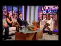 Kat Timpf and Kerryn Feehan Smoking Hot Leg Duo on Fox Saturday Night