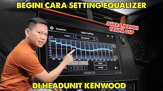 its easy heres how to set up a kenwood headunit for clear vocal and great bass 