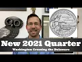 New 2021 Washington Quarter - Washington Crossing the Delaware