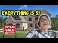 World s cheapest ESTATE SALE I grabbed EVERYTHING