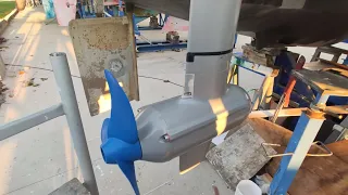 Electric motors are mounted!