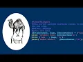 BACK END PROGRAMMING LANGUAGES - PART 6 PERL