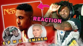 eminem goes last nas epmd 2 feat eminem u0026 epmd reaction 