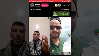 مغربي مطلعها على جزائري فلايف تيكتوك Liv Tiktok طرزان المغربي 