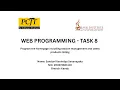 Web Programming Task 8