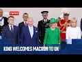 Download Lagu King Charles welcomes French President Emmanuel Macron to UK for state visit