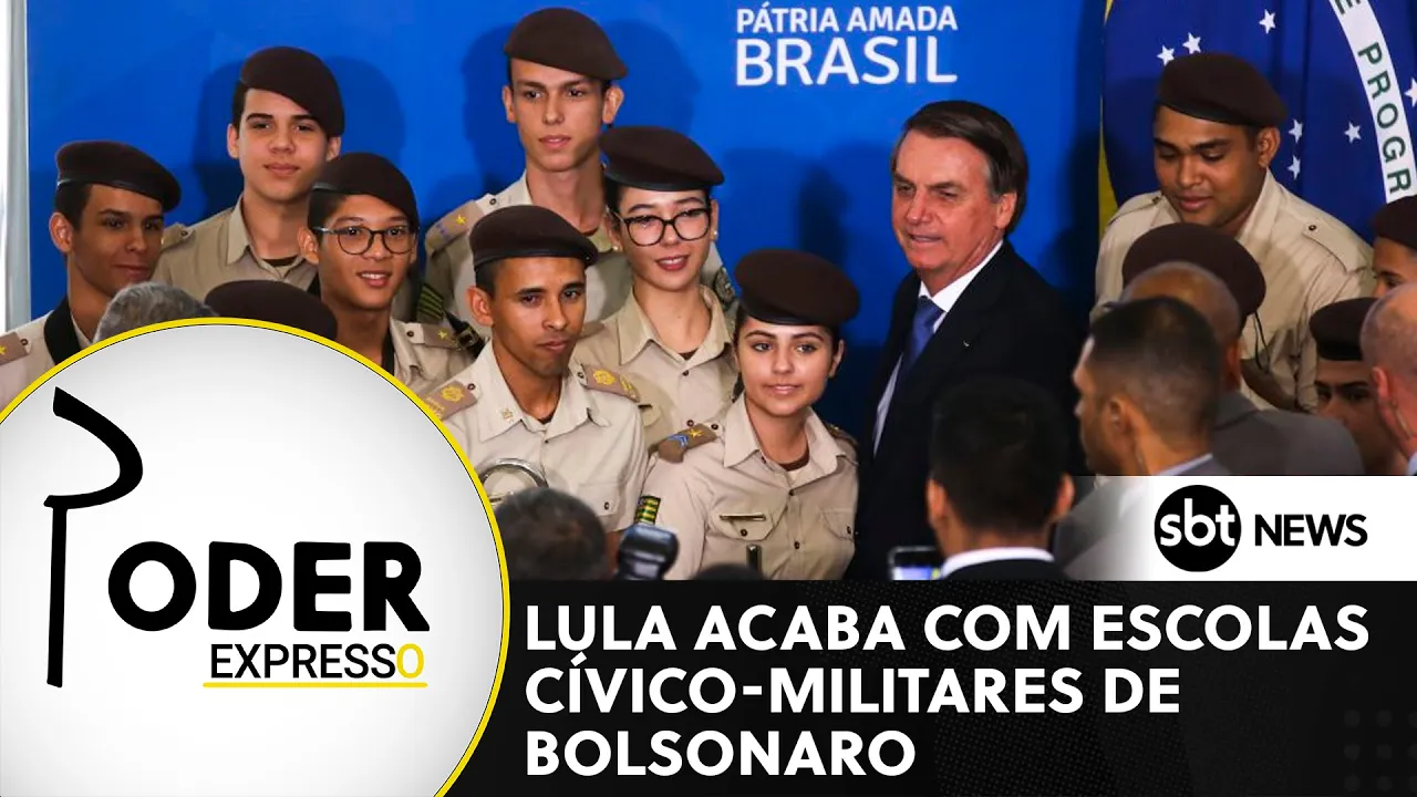 AO VIVO | Lula acaba com escolas cívico-militares criadas por Bolsonaro