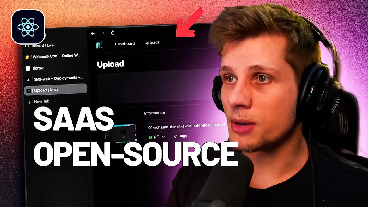 Estou criando um SaaS open-source com Next.js