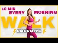 Download Lagu 10 Min Morning EASY WALK | Boost Energy to Start of the Day