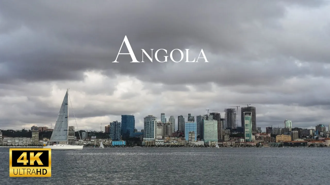 Angola 4K: Most Epic City N Scenic Insights With Relaxing Music. Amazing Beautiful Luanda Africa