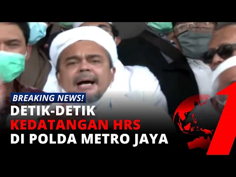 [BREAKING NEWS] Detik-detik Kedatangan HRS di Polda Metro Jaya | tvOne