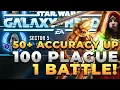 Sector 5 Conquest - All your accuracy up and plagues done in 1 battle