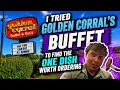 Golden Corral All You Can Eat Steak Shocked Me