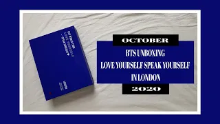  unboxing bts love yourself speak yourself in london dvd wembley dvd