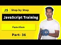 Function in JavaScript Javascript Tutorial for Beginners in Bangla