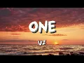 One - U2 (Lyrics)