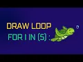 Python Turtle Graphics Use Loops