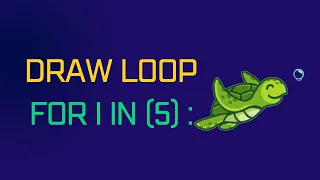 Python Turtle Graphics Use Loops