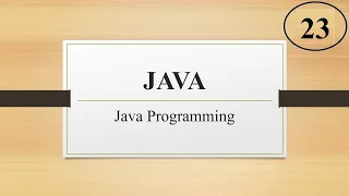 Java Tutorial 23 Nested Loop in java HINDI 2021