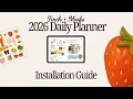 2026 Digital Daily Planners -