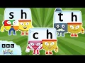 Download Lagu 📖 SH CH and TH- Letter Teams with Alphablock H 📖 | Learn to Read and Spell | Alphablocks