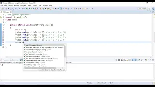 Operators Java Tutorial - 6