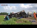 Download Lagu Zware berging na ongeval met vrachtwagen N307 Dronten