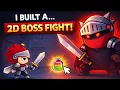 I Built My First Boss Fight in My 2D Game Boss Fight 2D Devlog