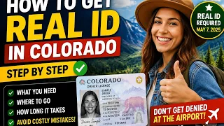 How to get a REAL ID in Colorado step by step