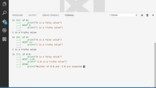 5 1 2 Truthy Falsy values in Python
