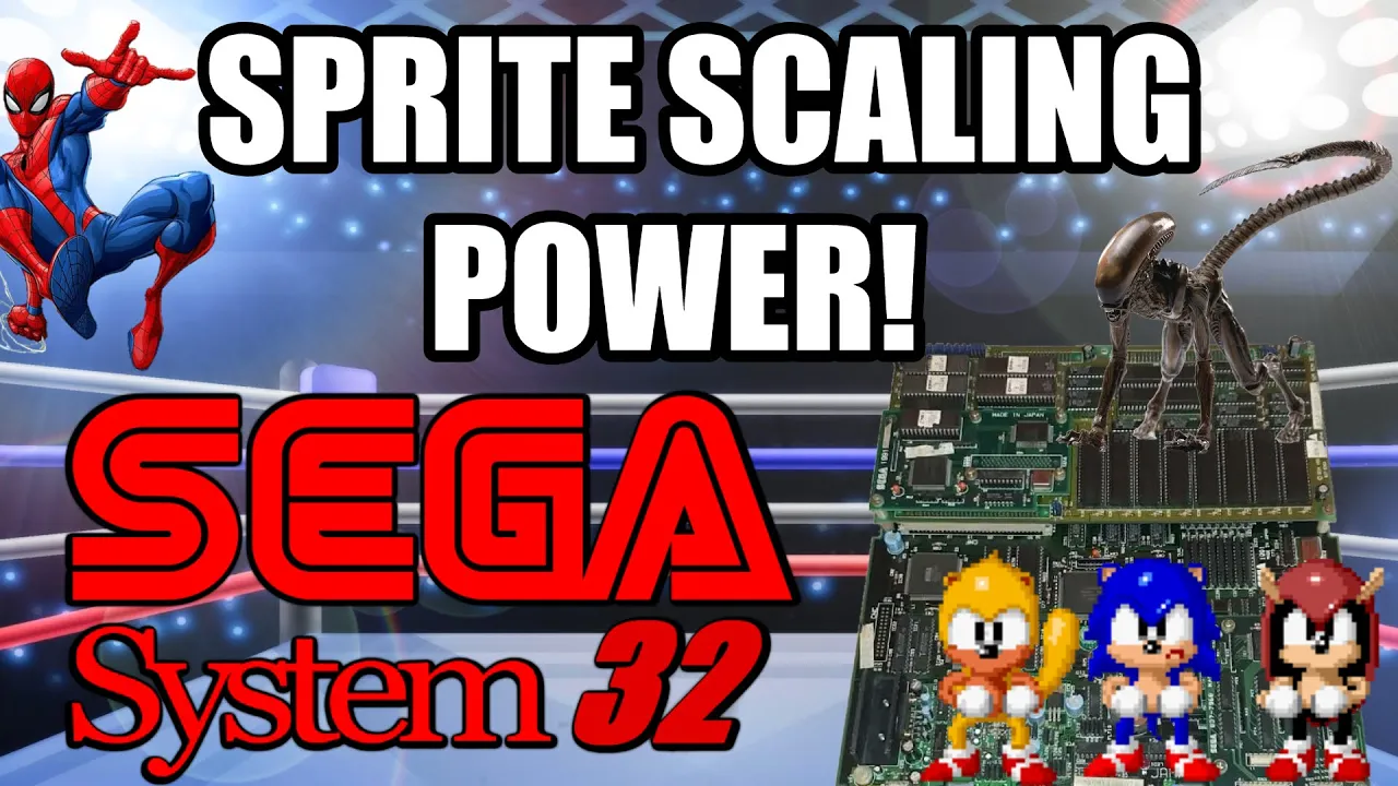 Sprite Scaling Power! - The Sega System 32
