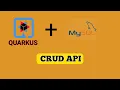 Creating a REST API for CRUD operations with Quarkus and MySQL 2025