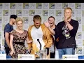 FUNNY Travis Fimmel Ragnar Crashes VIKINGS Comic-Con Panel in Kangaroo Costume