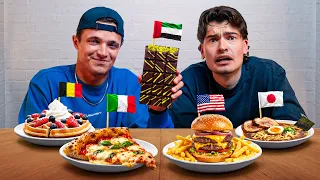 Lando Norris Tries Food From Every Country He’s Raced