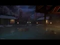 Lagu Onsen Ambience In A Mountain Village | Onsen Water Sounds