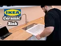 Installing IKEA STENSUND green kitchen 60