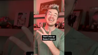 Don T Mix Up These ASL Signs ASL SignLanguage AmericanSignLanguage CODA LearnSignLanguage 