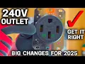 How To Install A 240V Outlet Start to Finish - EV Car Charger