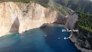 Freeing our stuck anchor & Family Sailing the Ionian Sea – E48